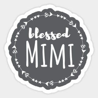 Blessed Mimi Tribal Arrow Sticker